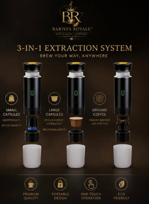 Barista Royale™ Portable Espresso Machine